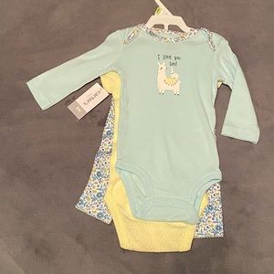 NEW! 9 month Carter’s 3-piece set